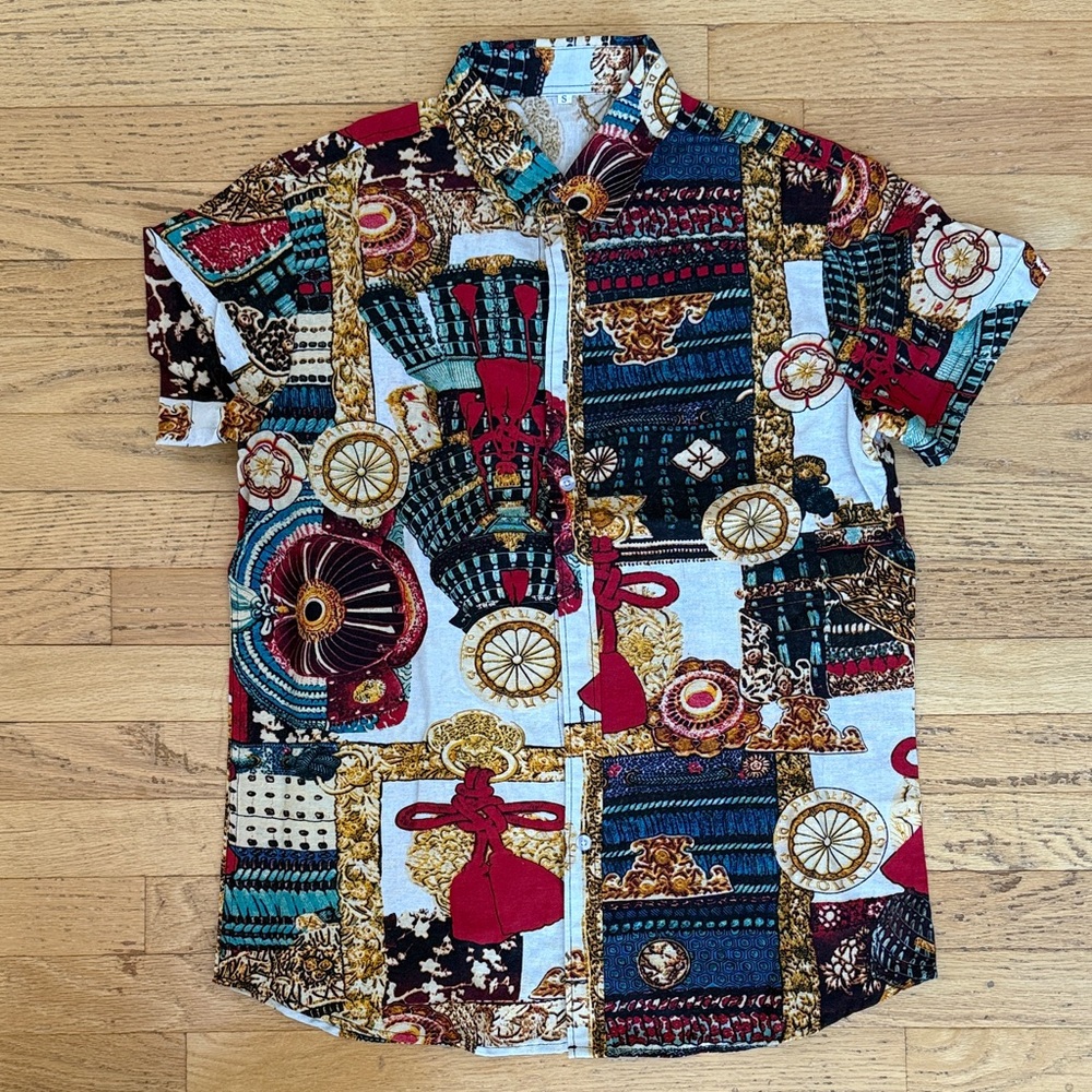Men's Multicolor Patterned Shirt